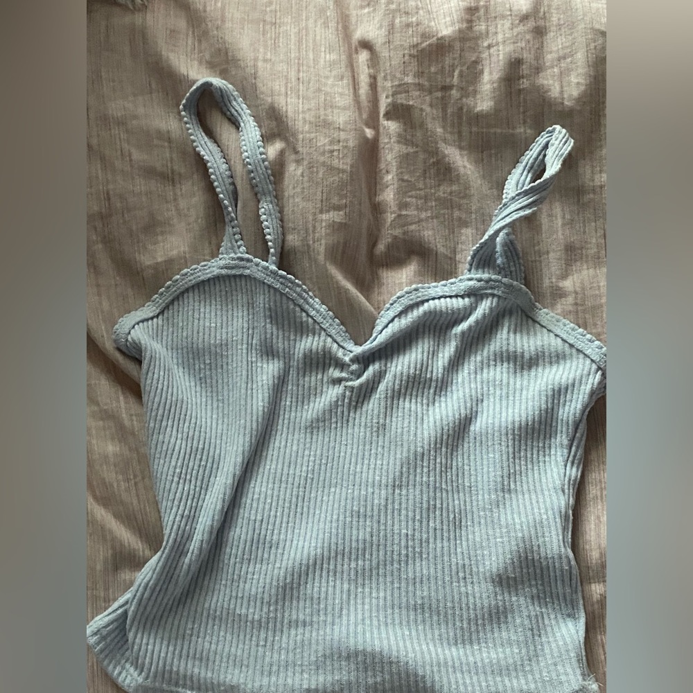 Blue tank top